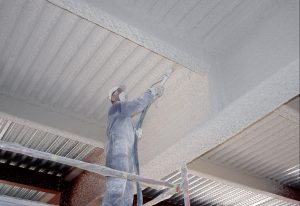 Application of passive fire protection